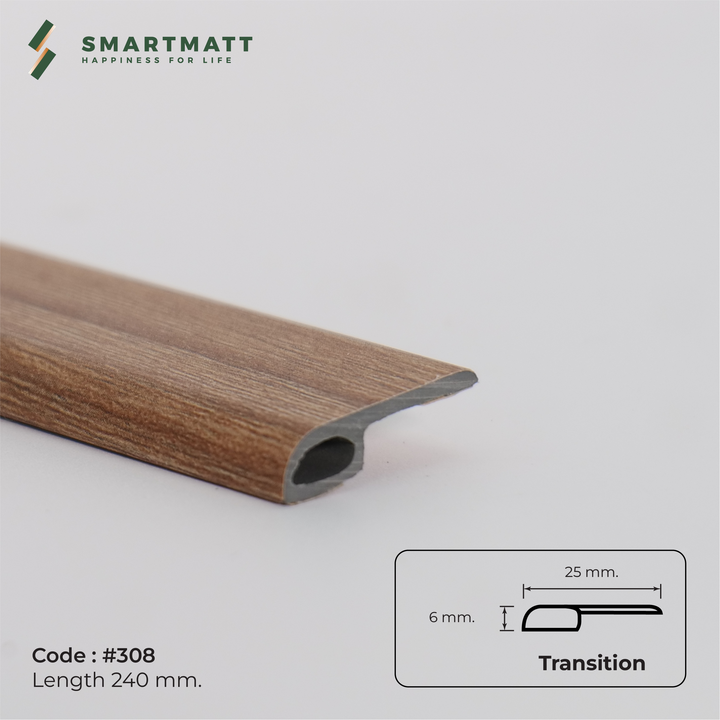 ตัวจบต่างระดับ(Transition) สี LM-308